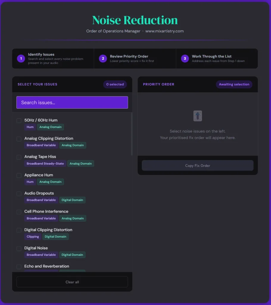 Noise Reduction
